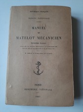 Manuel du matelot mécanicien