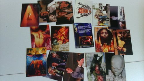 Lot cartes série - "the, x