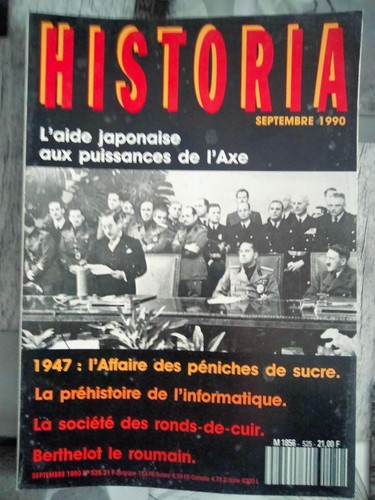 Revue historia numéro 525 - revue,