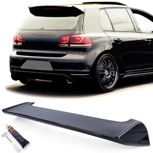 Spoiler toit noir brillant - noir,
