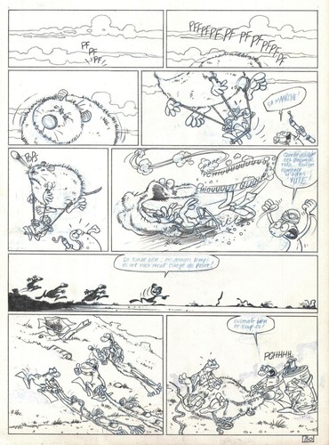 Planche originale tome de - originale,