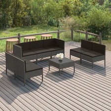 Salon de Jardin 8 pcs avec
