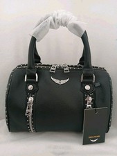 Sac à main Zadig et Voltaire Sunny Cuir Noir Neuf