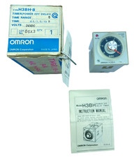 Relais De Temporisation Omron H3BH-8 24 VDC 0,5 À 10 Sec