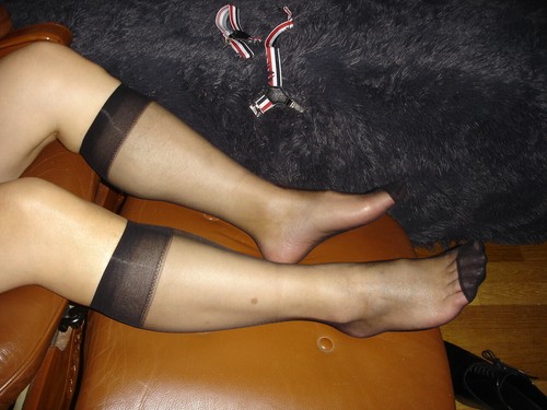 Lot chaussettes nylon - lot, 4