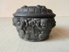 BOÎTE en ARDOISE à DÉCOR de