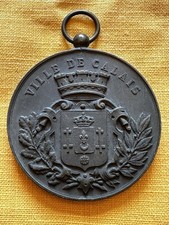 Ville de Calais 1895 Bronze