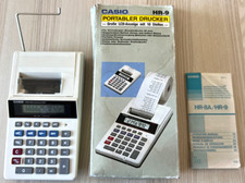 CASIO HR-9 HR-8A Calculatrice
