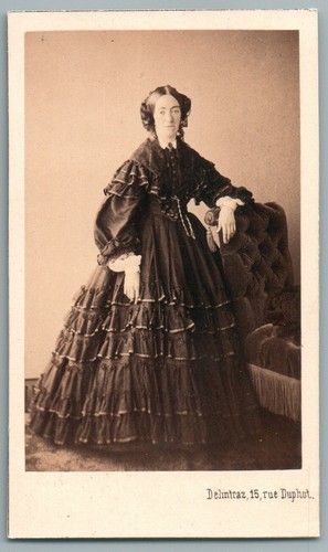 Cdv 1860 mode femme robe - mode., en