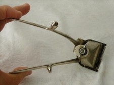 Ancienne tondeuse cheveux outil coiffeur VINTAGE MARQUE L'AMERICAINE Circa 1950