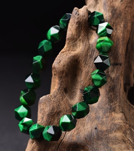 Bracelet perles œil tigre - Œil,