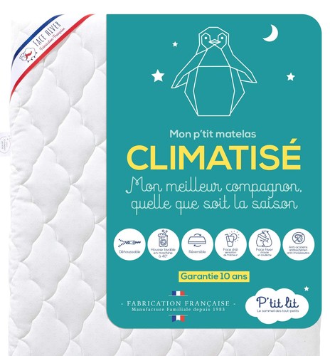 Matelas bébé climatisé - matelas,