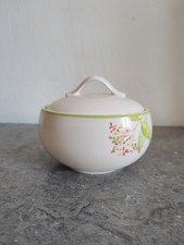 Sucrier Vintage Villeroy & Boch. Très Bon État. Vintage. Motifs Fleuris