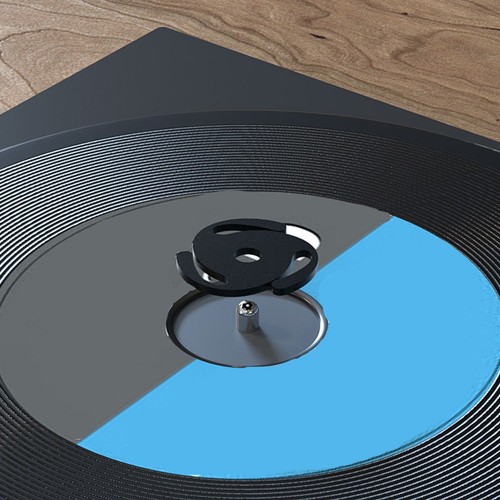 Adaptateur disque vinyle - , 45