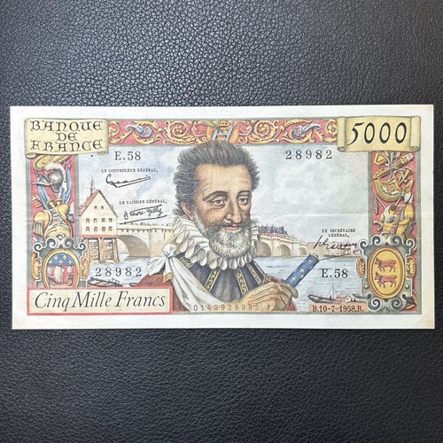 France billet 5000 francs - -,