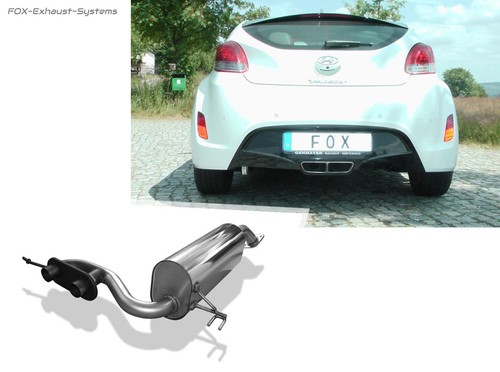 Silencieux sport pour hyundai - pour,