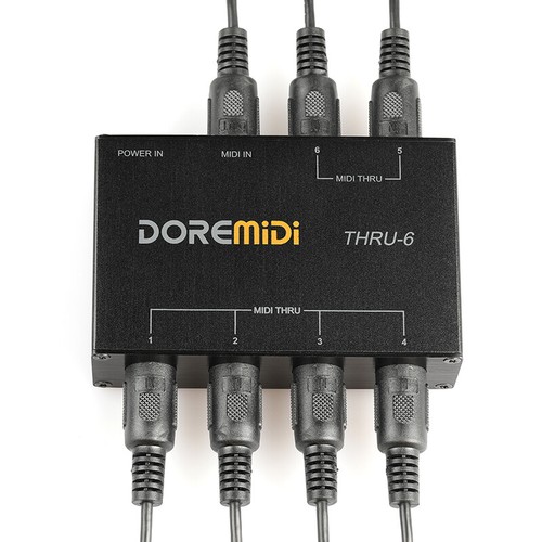 Midi thru box - midi,