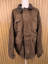 Cotton’s Industries / Veste Vintage Homme L / Marron / Col Velours / Style Barbo