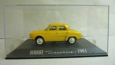 Voiture miniature au 1/43e  Renault Dauphine 1961  Boite vitrine