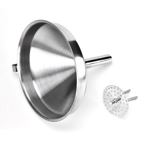 Metal funnel stainless steel - ,
