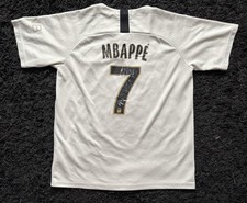 Maillot Nike Paris Saint Germain Mbappé 7 Extérieur 2018 Taille 10-12 Ans