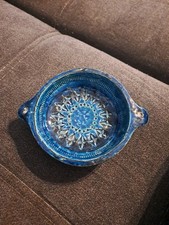 Ancien Vide Poche Faience Céramique aldo londi bitossi Italy Design Vintage 