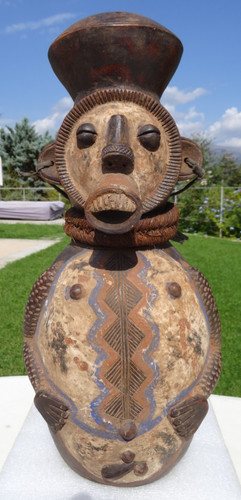 Vase pot libation mambila - pot,