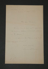 Ernest Blum - Lettre