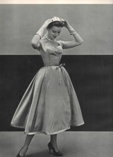 AD PUBLICITE  MODE FASHION JEANNE LANVIN MAGGY ROUFF