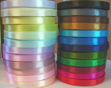 2,5 mètres RUBAN SATIN UNI 10 mm - Grand Choix de Coloris - Scrapbooking Couture