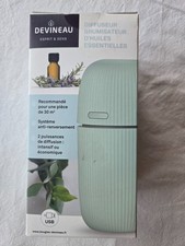 Diffuseur brumisateur d'huiles essentielles vert marque Devineau