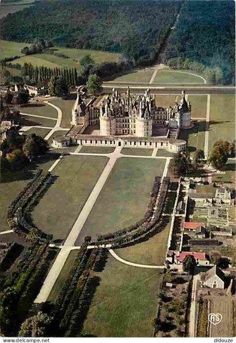 Carte postale chambord - carte,