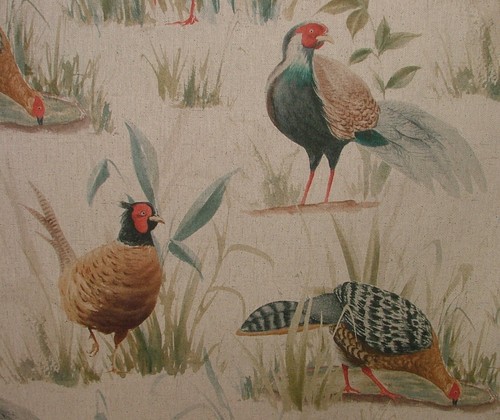 Lin rideau tapisserie tissu - lin,