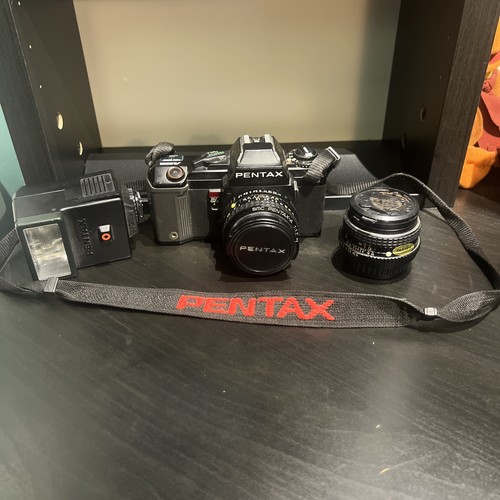 Vtg pentax a3000 camera bundle - vtg,