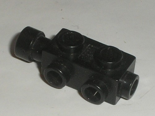 Lego black brick - lego, modified