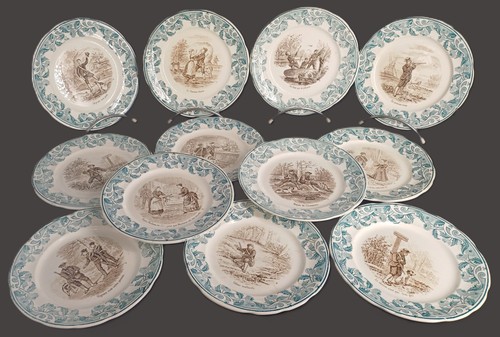 Série complète assiettes