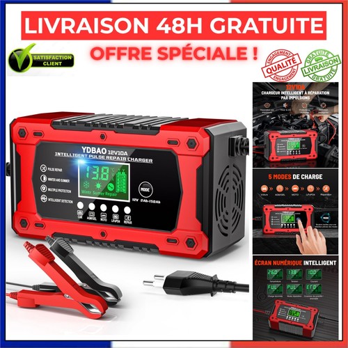 Chargeur batterie voiture 12v - chargeur,