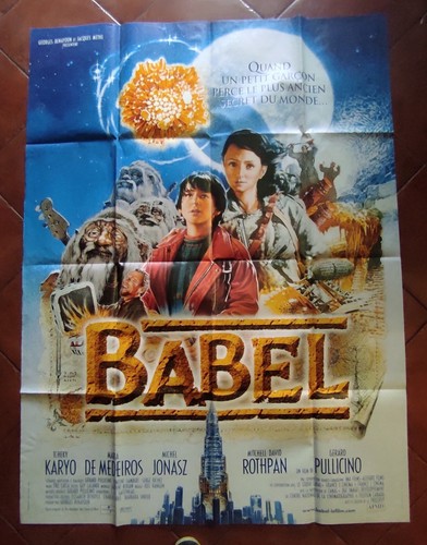 Affiche babel 1999 gerard - affiche,