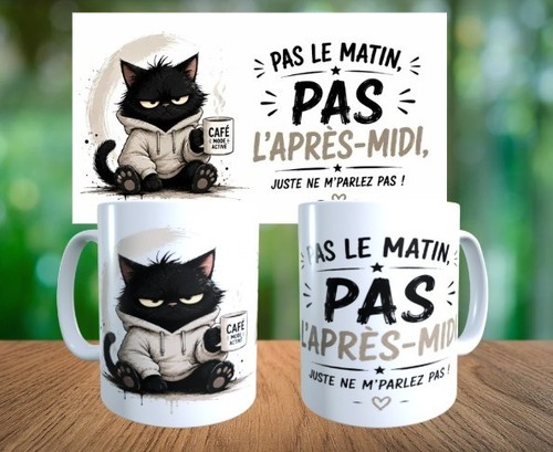 Mug humour parlez pas - mug, me