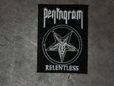 PENTAGRAM embroidered patch