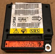 Calculateur air bag Citroen C5 9641968380