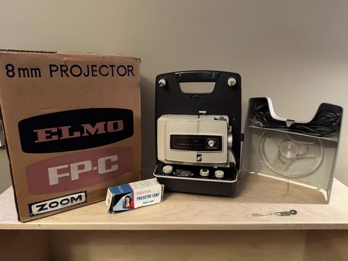 Vintage elmo 8mm super8 - fp-c, 8mm/super8