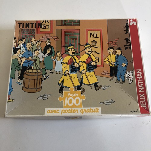 Jeu tintin puzzle 100 - jeu,