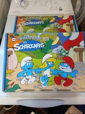 vend 2 COFFRET de 40 BALLES REBONDISSANTES COLLECTOR LES SCHTROUMPFS CORA MATCH