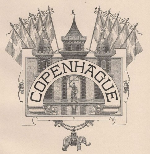 Danemark copenhague emblème - danemark,