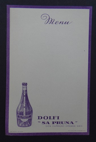 Menu dolfi pruna - menu,