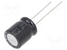 2 pièces, Capacitor: electrolytic UHE1C102MHD6TO /E2FR