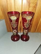 Legras Vases Cornet La Paire