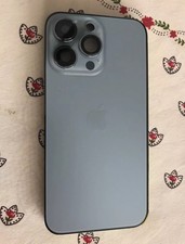 Châssis arrière iPhone 13 Pro Bleu avec vitre arrière