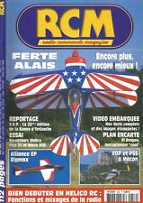 RCM N°256 PLAN : "EL DRAGON" MOTOPLANEUR "COOL" / BIEN DEBUTER EN HELICO RC 